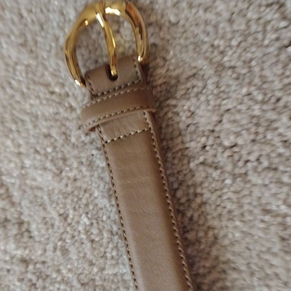Talbot brown belt, woman's.